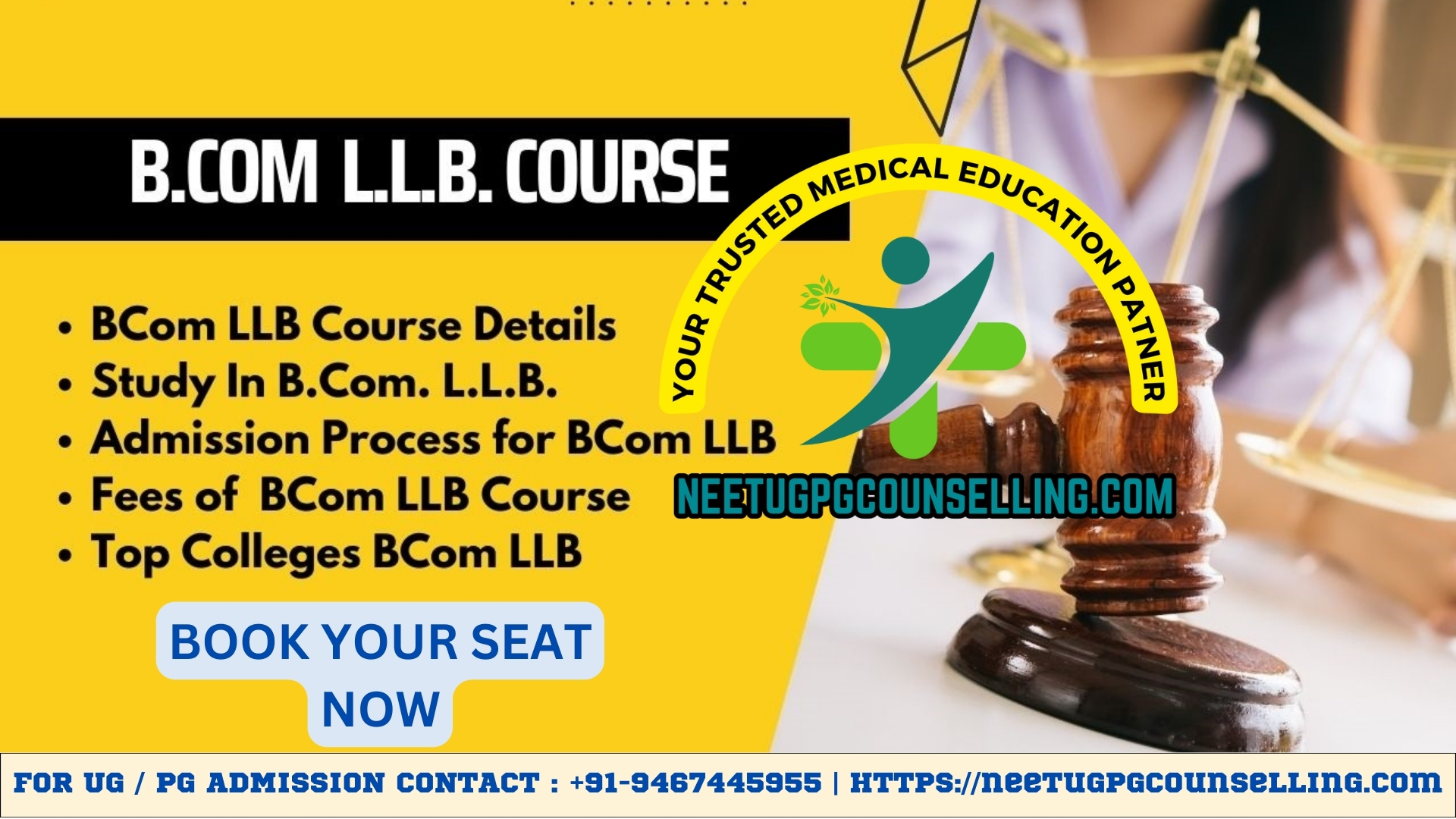 B.Com LLB: Course Details, Admission, Eligibility, Fees, Duration